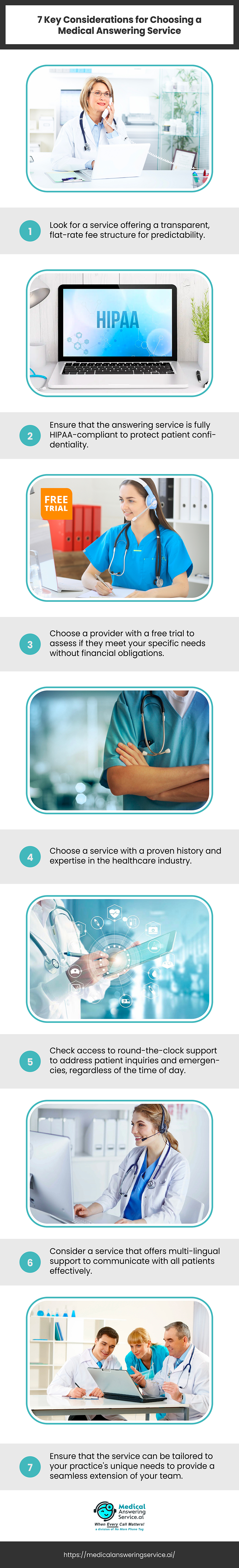 Considerations for Choosing a Medical Answering Service